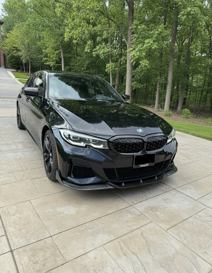 G20 BMW with carbon fiber lip